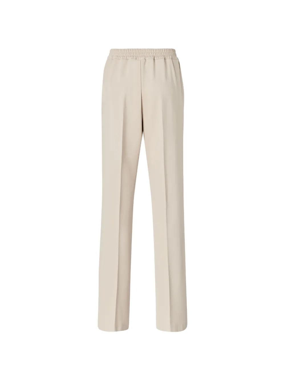 PINKO Pantalon met plooien en elastische taille Beige