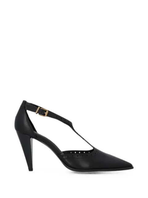 PINKO brogue-detail T-bar pumps