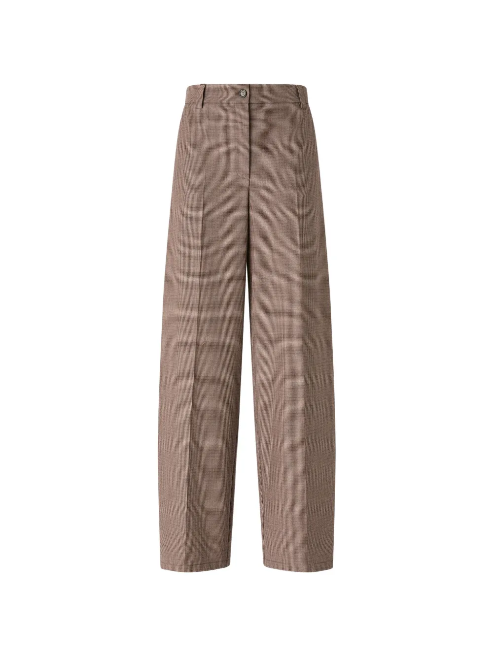 PINKO Pantaloni ampi a quadri - Marrone