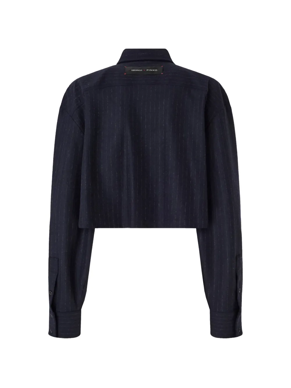 PINKO Blouse met krijtstreep Blauw