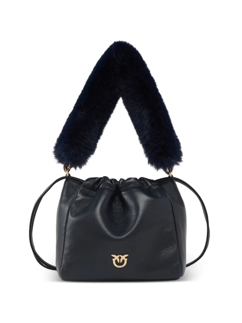 PINKO Love Birds leather bag