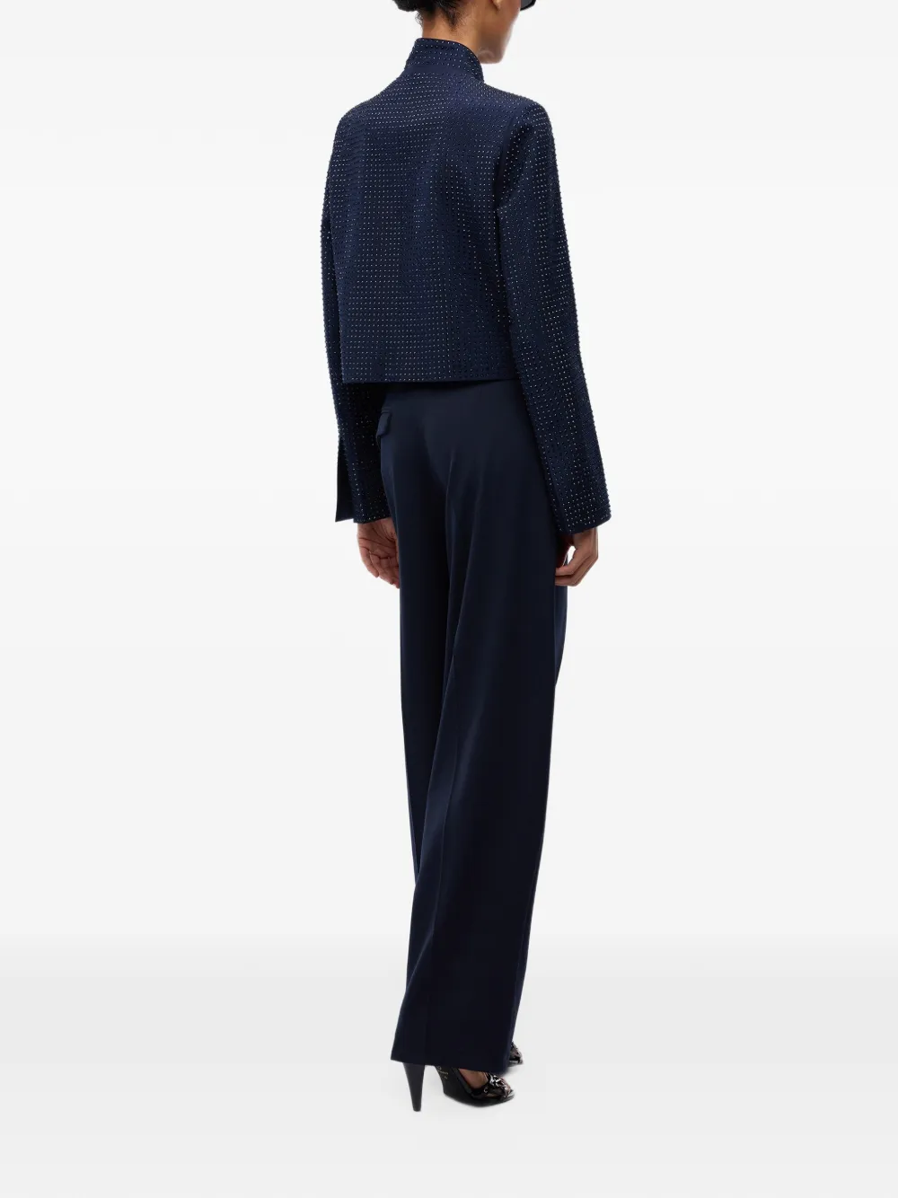 PINKO Jack verfraaid met stras Blauw