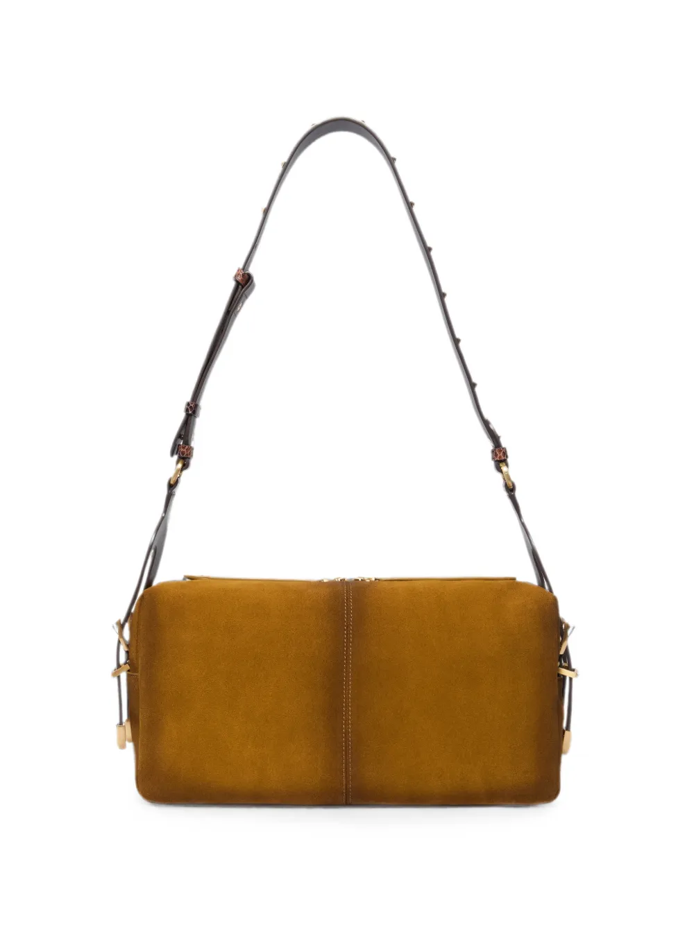PINKO Schultertasche aus Wildleder - Braun
