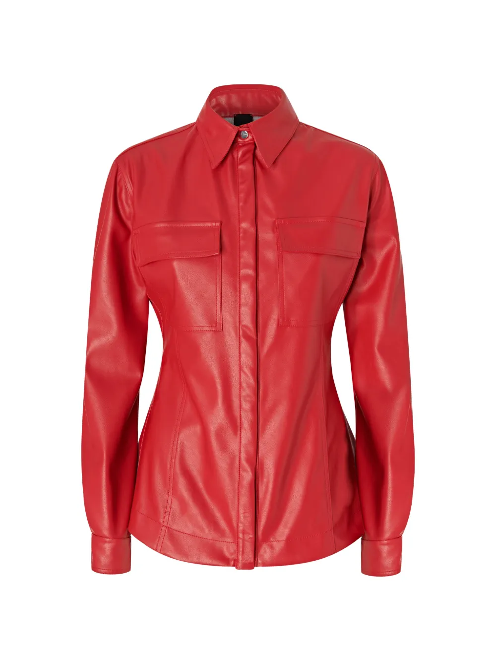 PINKO Hemd mit Klappentasche - Rot