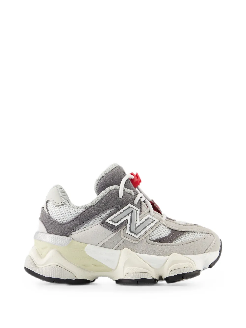 New Balance Kids 9060 Bungee mesh-panel sneakers - Grigio