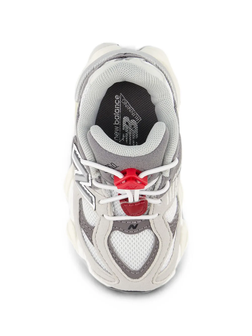 New Balance Kids 9060 Bungee mesh-panel sneakers Grijs