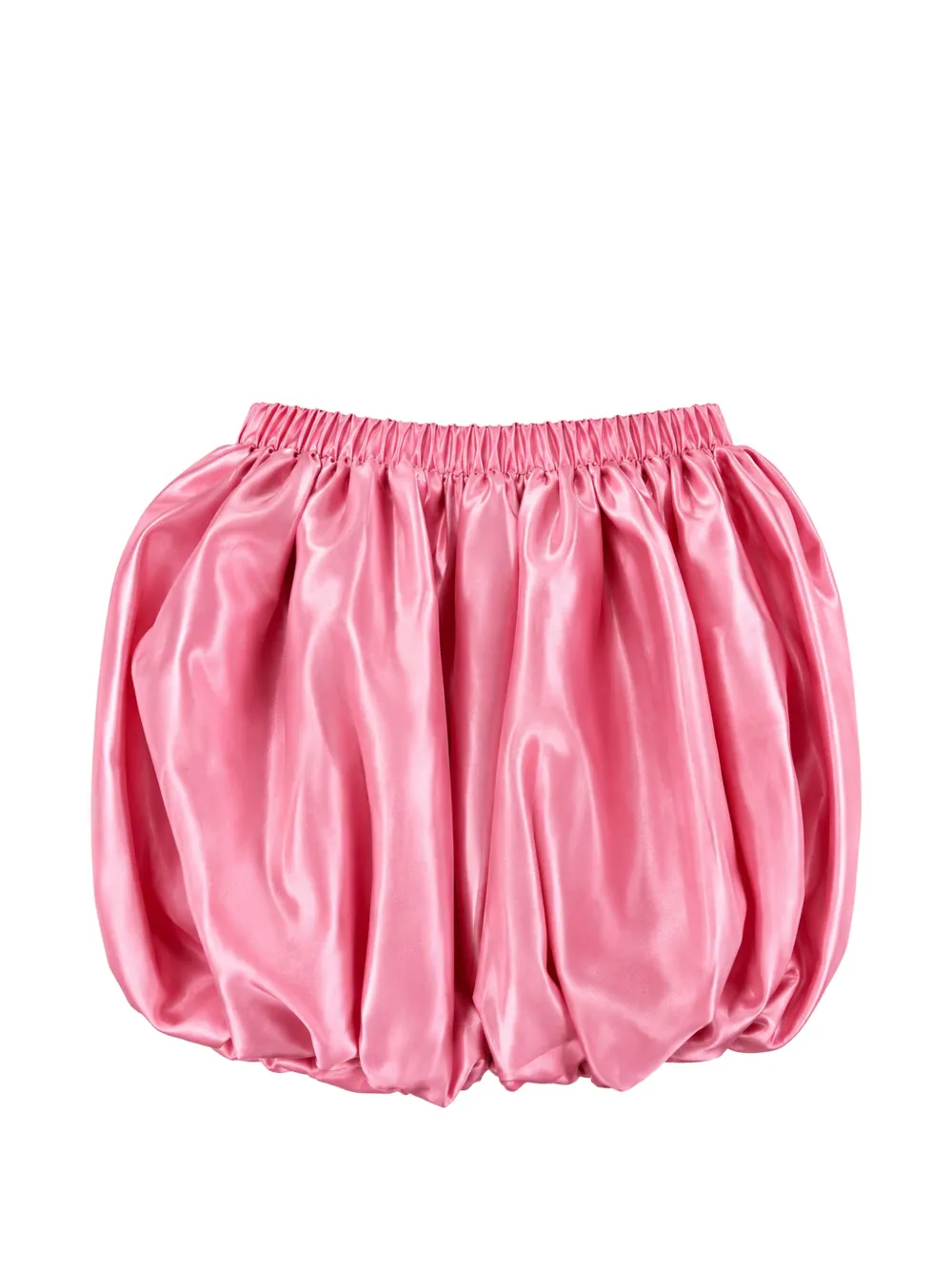 Pinko Kids satin-finish balloon skirt - Rosa
