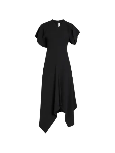 Victoria Beckham vestido asimétrico con paneles