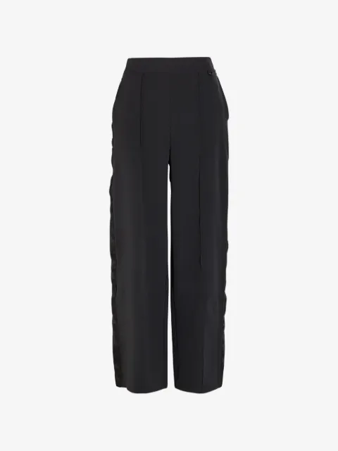 Nike side-stripe pleated trousers