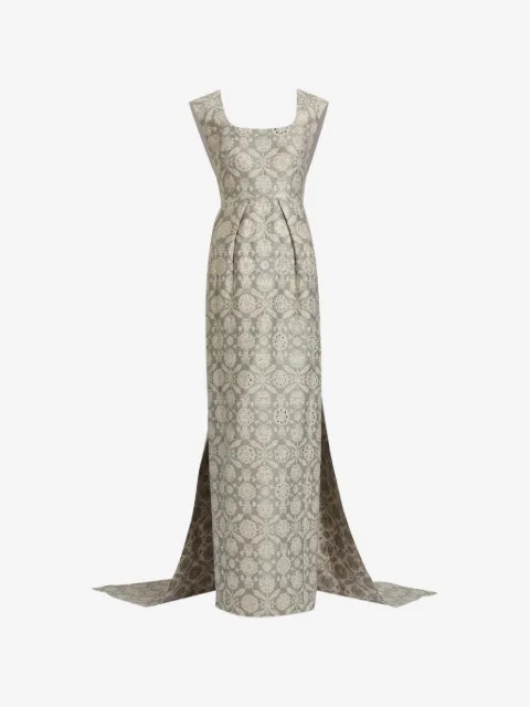 Huishan Zhang pleated maxi dress