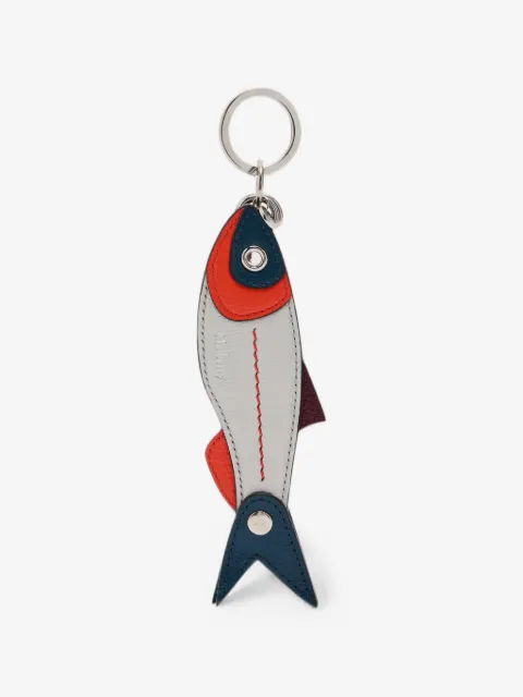 Mulberry British Summer fish keyring