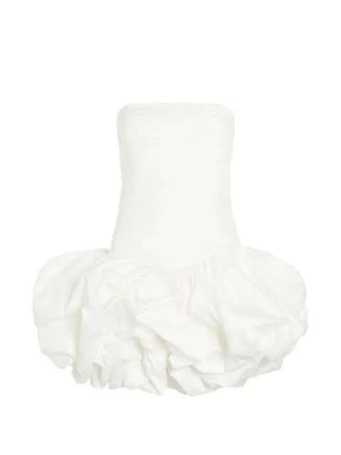 Aje Violette Bubble ruched-bodice mini dress