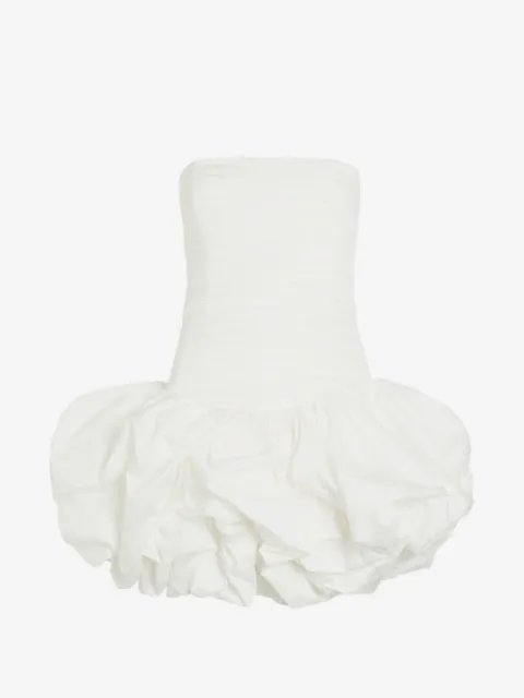 Aje Violette Bubble ruched-bodice mini dress