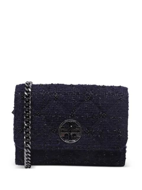 Tory Burch quilted tweed shoulder bag
