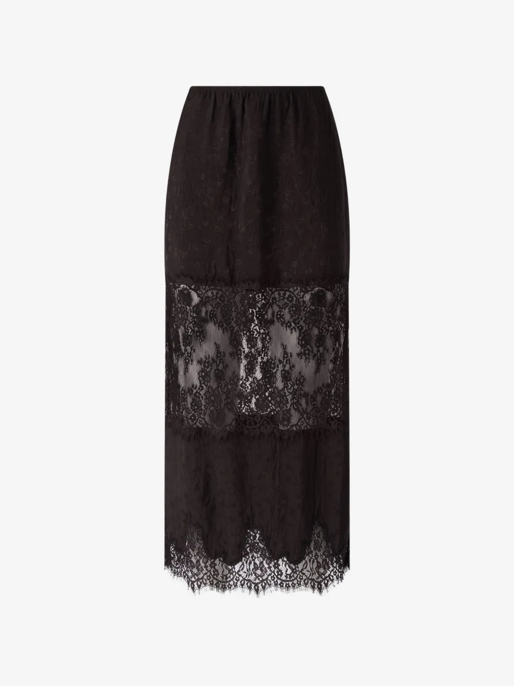 lace pencil skirt