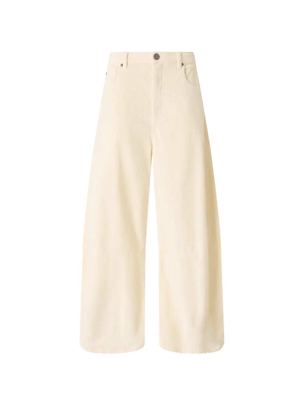 PINKO corduroy five-pocket trousers - Nude