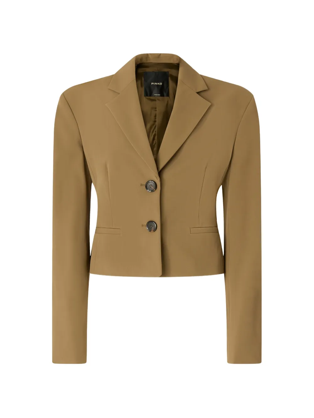 PINKO Blazer crop monopetto - Verde
