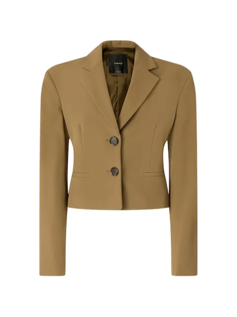 PINKO single-breasted cropped blazer