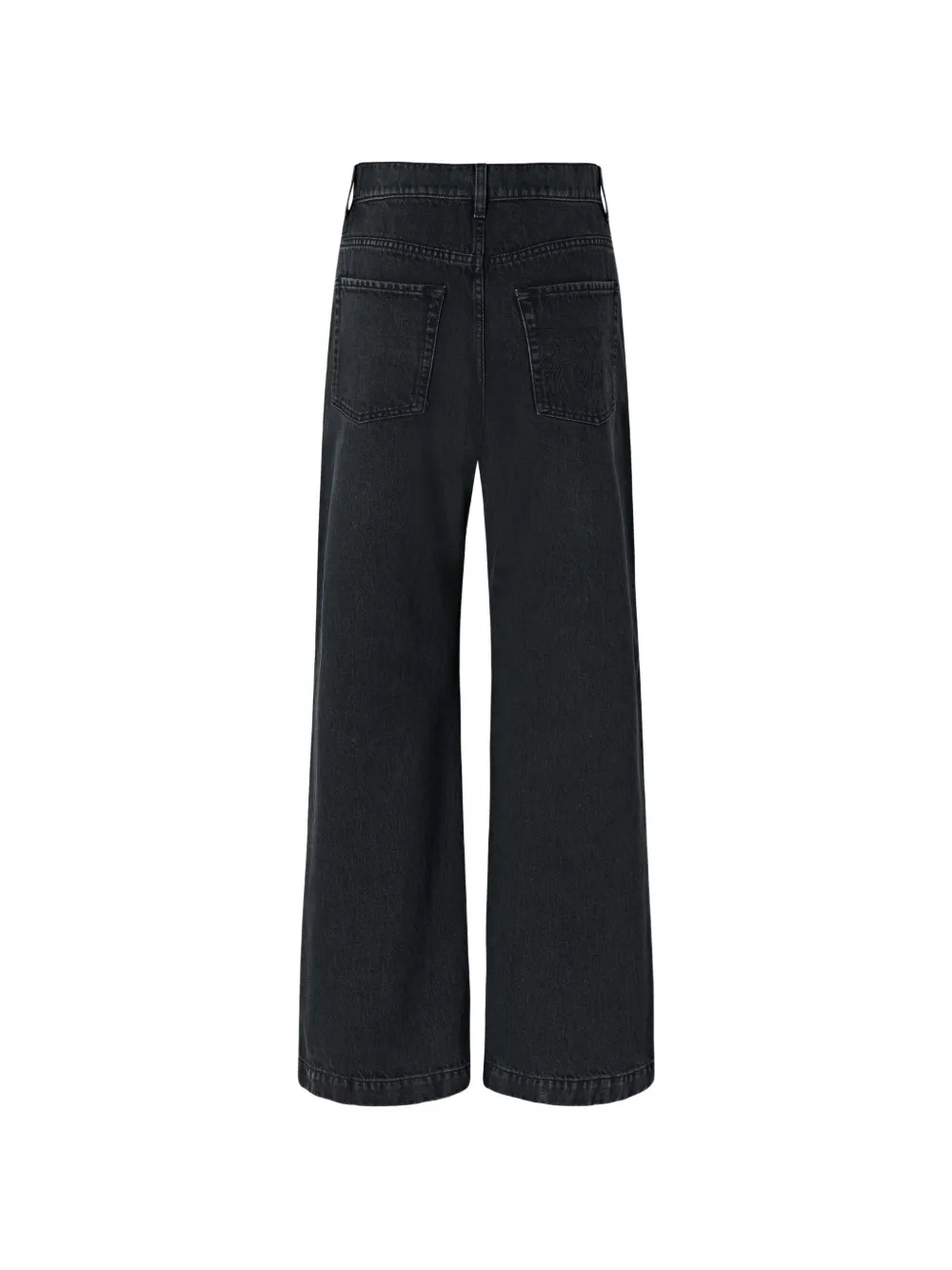 PINKO Jeans met wijde pijpen Zwart