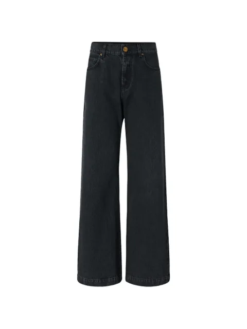 PINKO wide-leg jeans with two ways wear