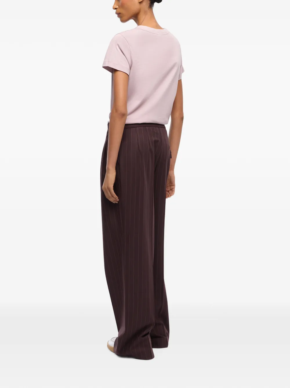 PINKO T-shirt met logoprint Roze