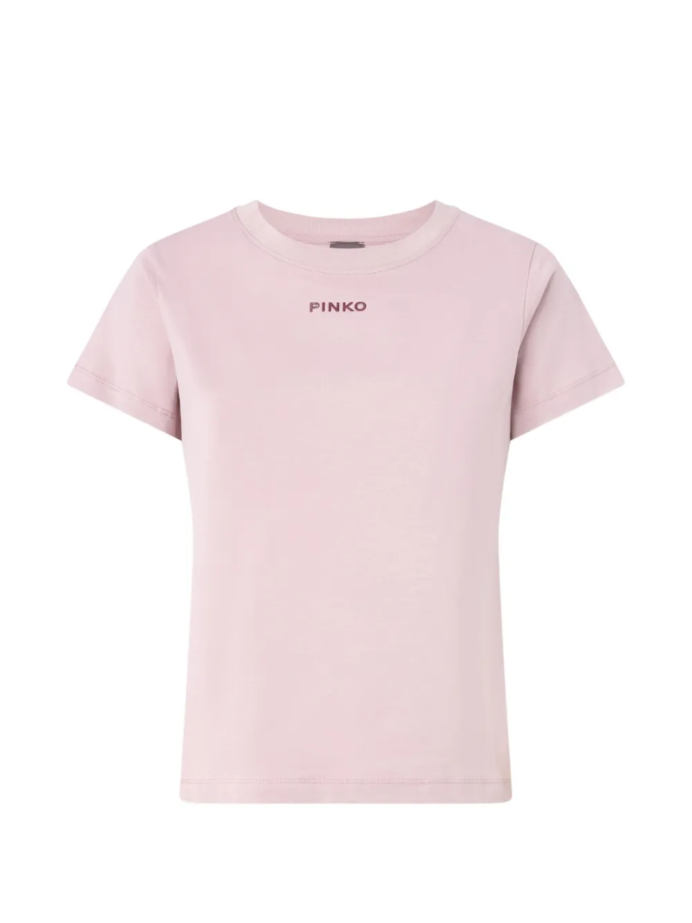 PINKO logo-print T-shirt - Rosa