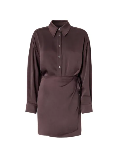 PINKO mini dress with button fastening