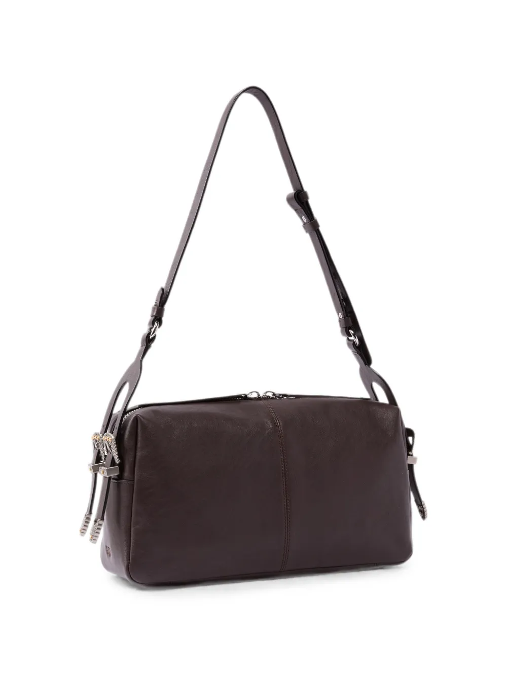 PINKO Schoudertas met gespdetail Bruin