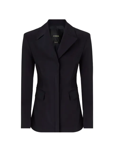 PINKO blazer con solapas de muesca y botones