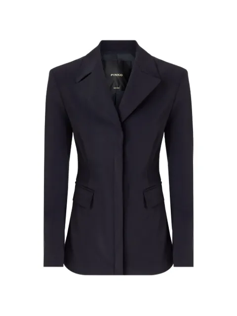 PINKO blazer con solapas de muesca y botones