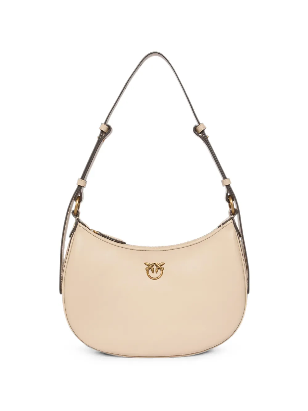 PINKO Borsa a spalla Love Half Moon piccola - Toni neutri