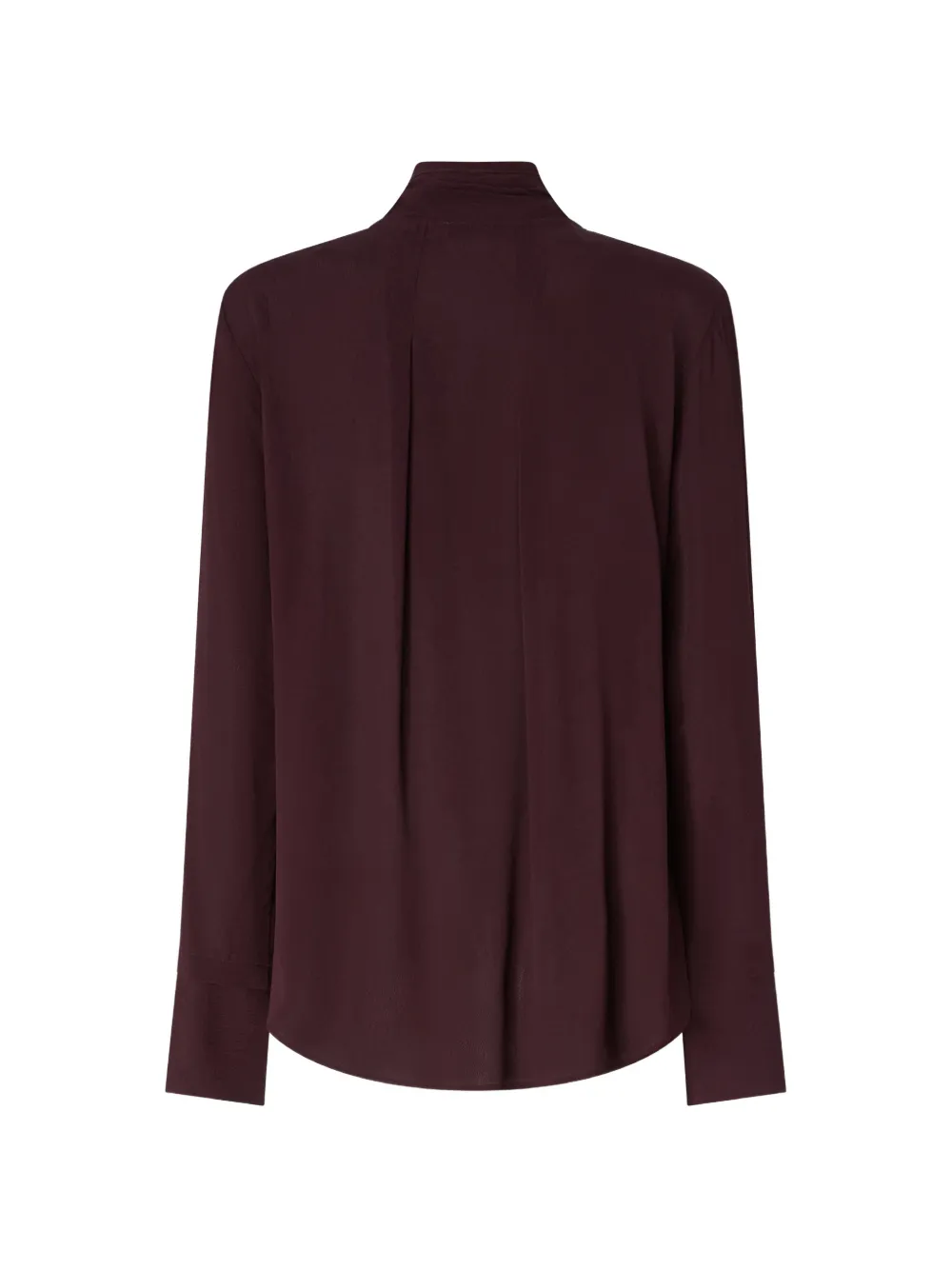 PINKO Blouse met sjerp kraag Paars
