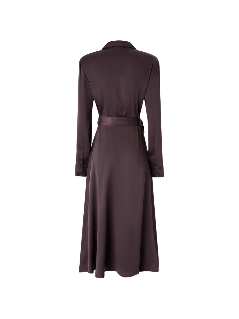 PINKO Midi-wikkeljurk met ceintuur Bruin