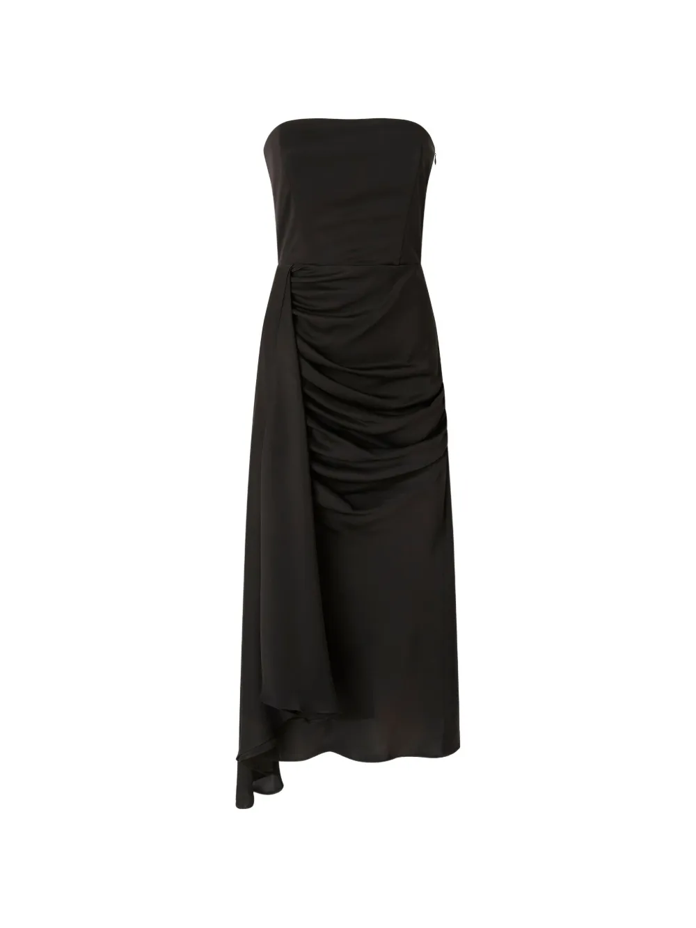 PINKO strapless draped-detail dress