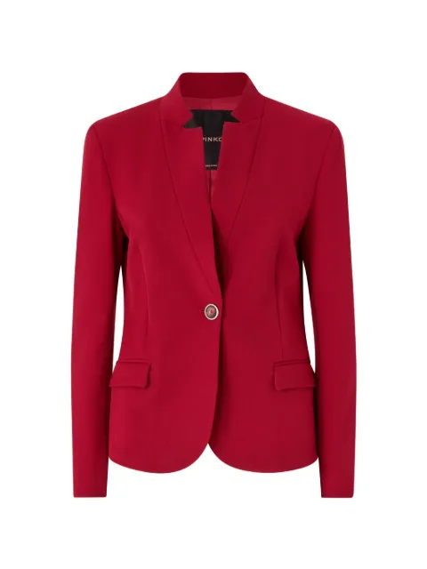 PINKO single-breasted stand-up collar blazer