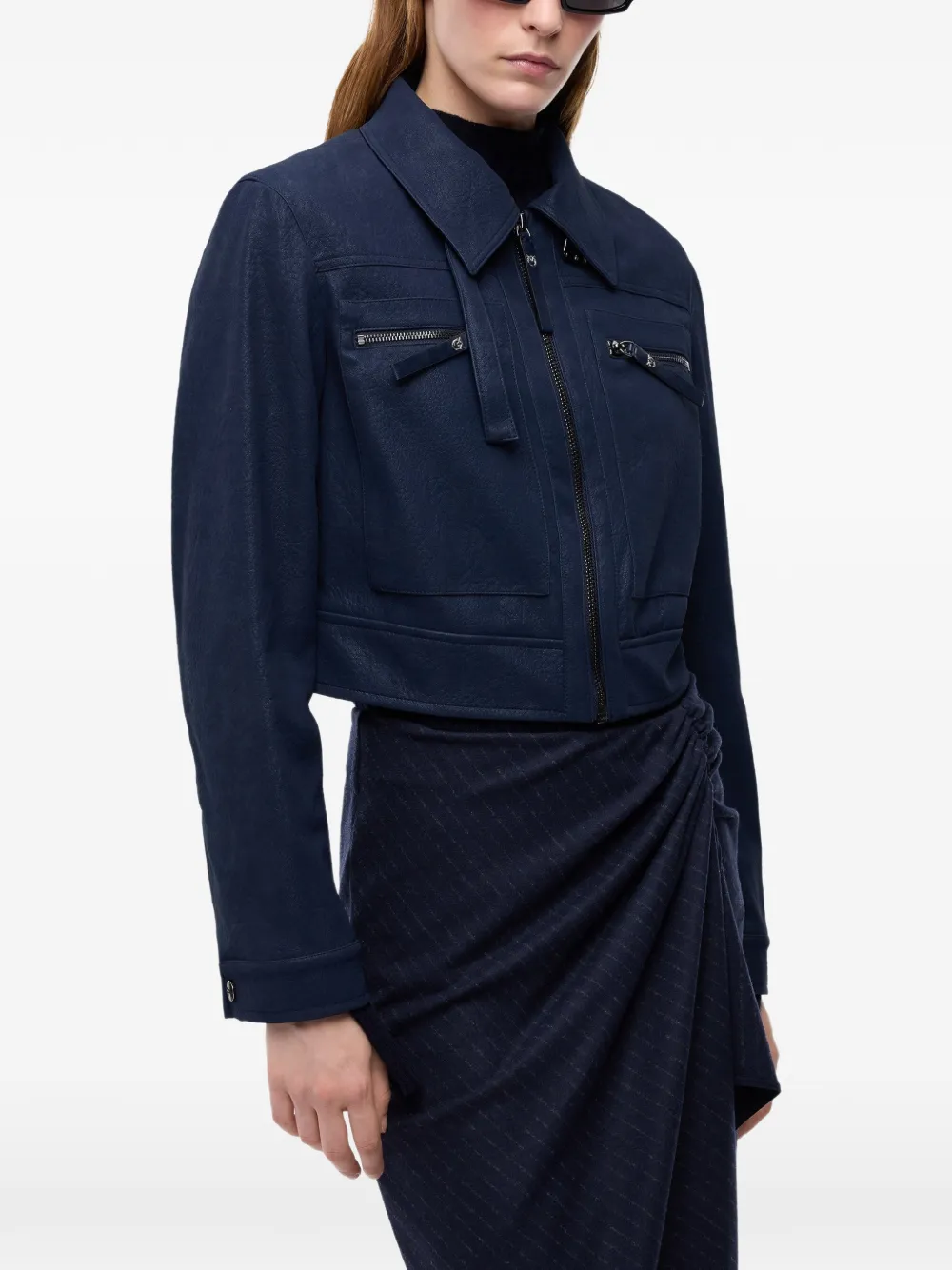 PINKO Jack met rits Blauw