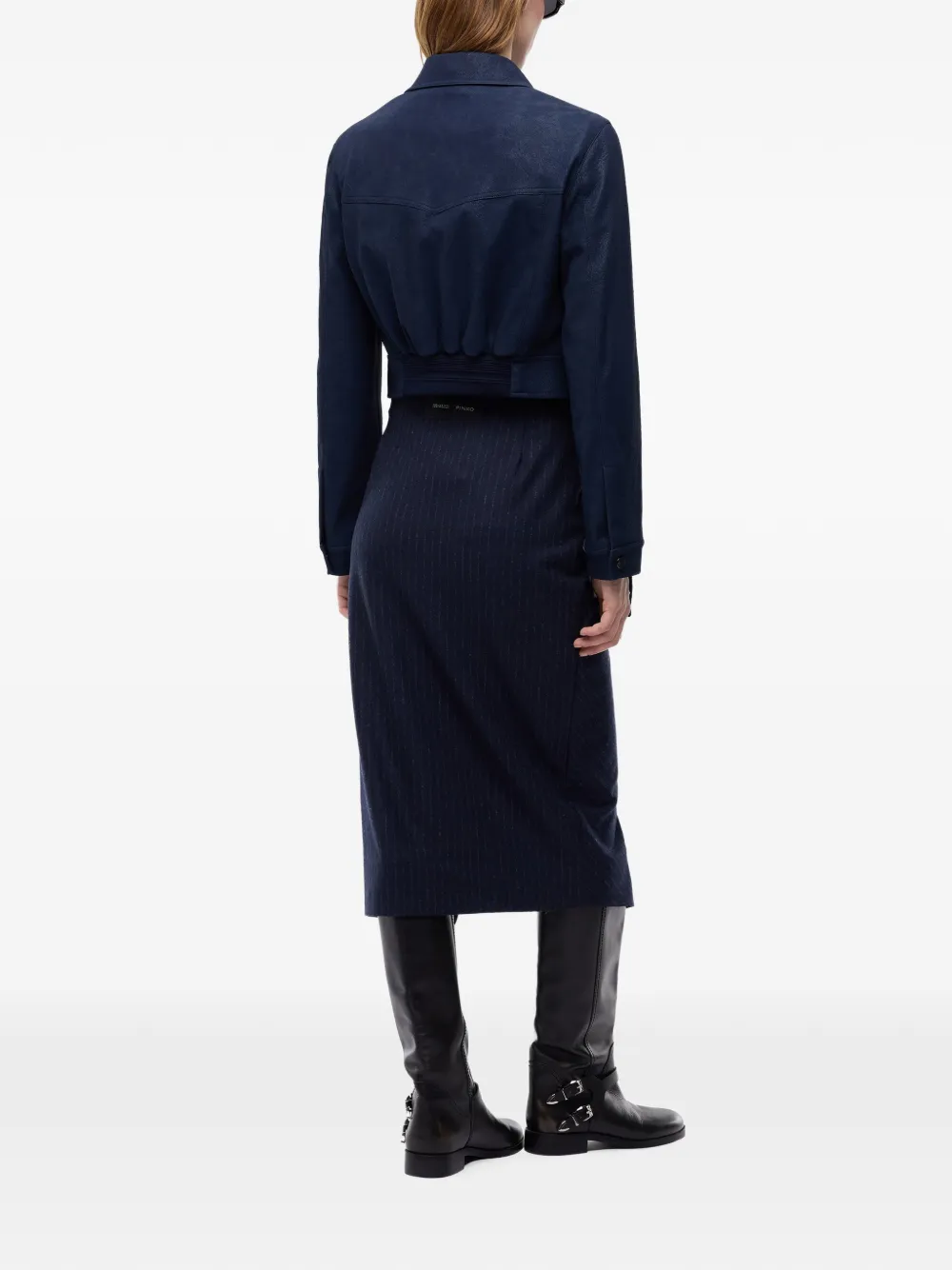 PINKO Jack met rits Blauw