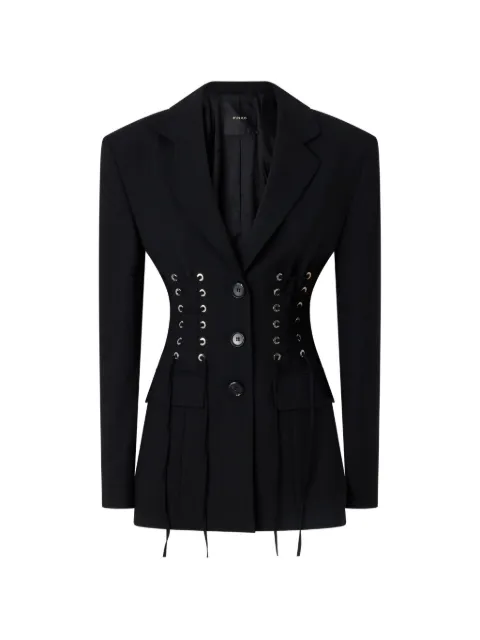 PINKO slim-fit jacket with bustier design