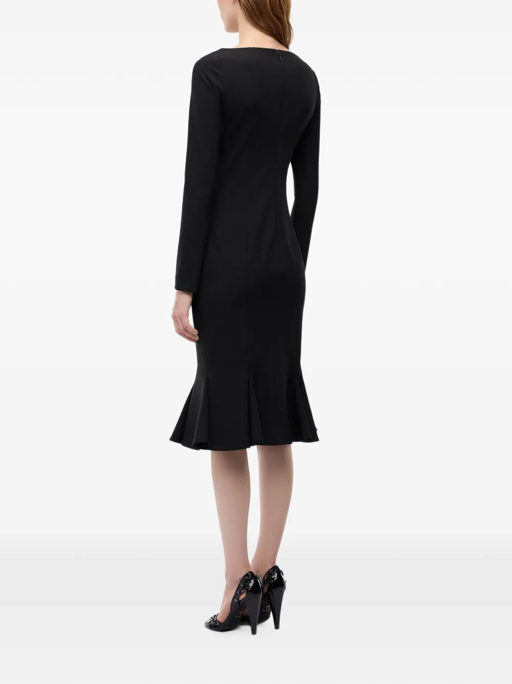 PINKO Jurk met sweetheart hals Zwart