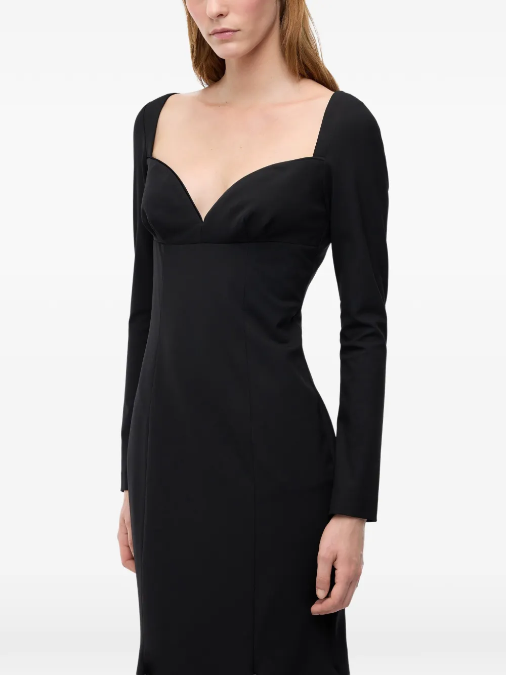 PINKO Jurk met sweetheart hals Zwart