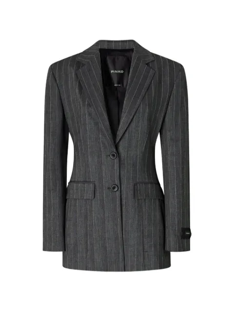 PINKO blazer con botones y motivo de rayas diplomáticas