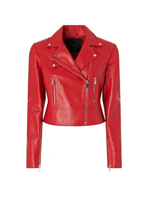 PINKO biker leather jacket