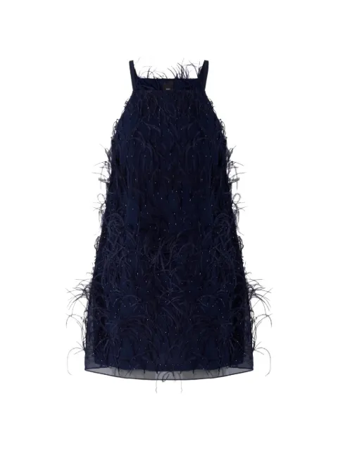 PINKO Piripicchio dress with feathers