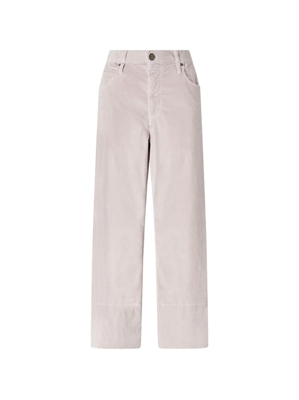 PINKO Ribfluwelen broek Beige