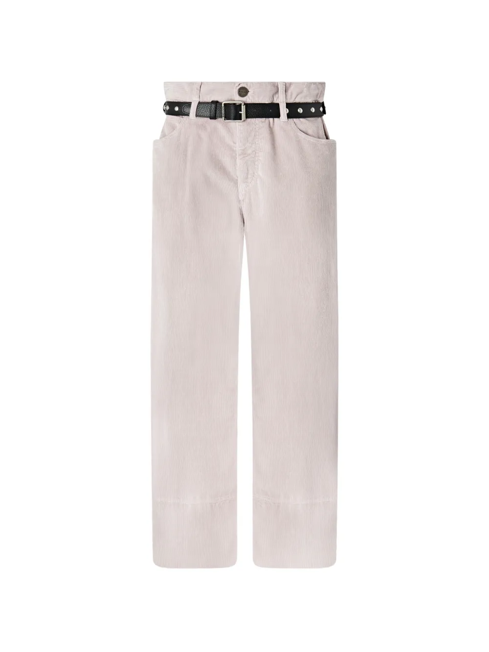 PINKO Pantaloni a coste con cintura - Toni neutri