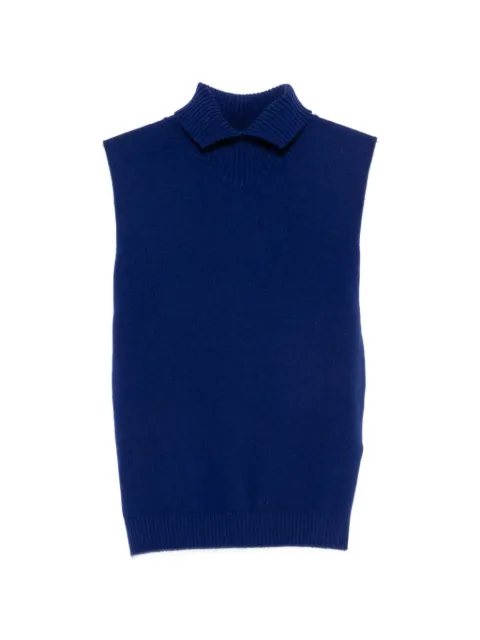 Jil Sander polo-collar vest