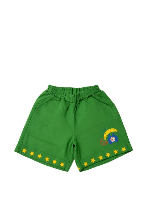 JELLYMALLOW star-print graphic-print shorts