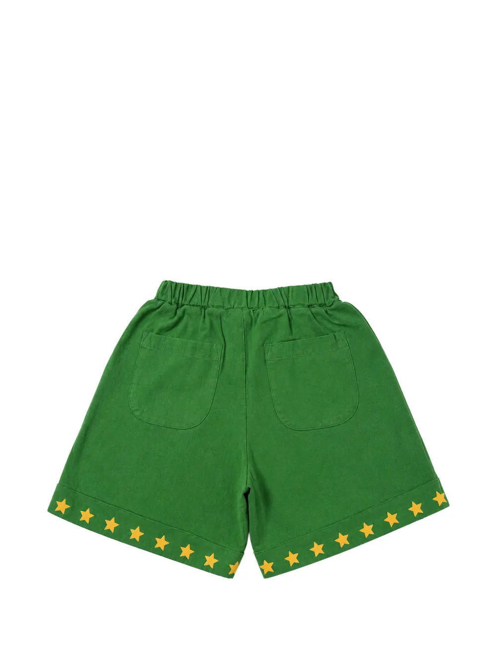  Jellymallow Star-print Graphic-print Shorts - Verde 