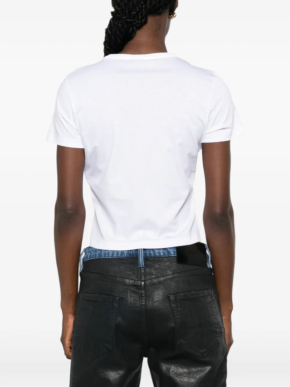 Gucci T-shirt met logoprint Wit