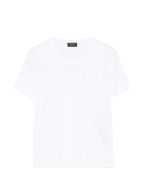 Gucci cotton jersey T-shirt with embroidery